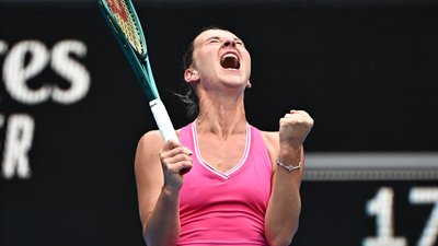 Марта Костюк після перемоги в 1/8 фіналу на Australian Open-2024