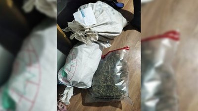 Поліцейські вилучили в жителя Чернігівщині три кілограми конопель