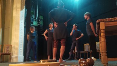 Одеський театр привіз до Миколаєва виставу-перформанс