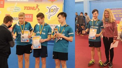 Одеський тенісист став призером чемпіонату України