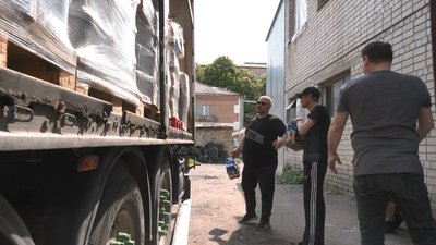 На Черкащині переждали 20 тонн гуманітарки з Іспанії