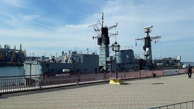 На морвокзал в Одесі прибули кораблі НАТО