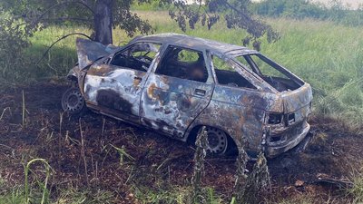 Через аварію на Волині згоріло авто: загинули двоє людей