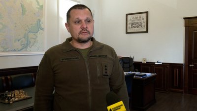 Начальник міської військової адміністрації Дмитро Брижинський Начальник міської військової адміністрації Дмитро Брижинський