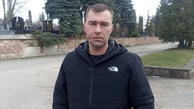 Юрій Трохименко, побратим загиблого Любомира Крупи Юрій Трохименко, побратим загиблого Любомира Крупи