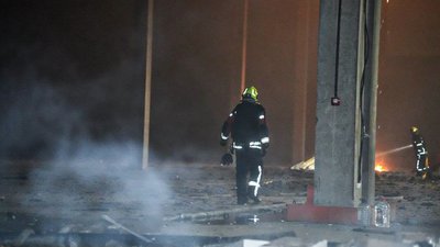 Атака РФ на Одещину 15 вересня 2026 року, ДСНС Одещини, рятувальники, пожежа
