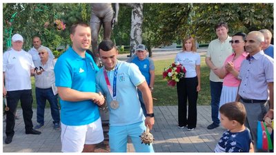 У Запоріжжі зустріли Парвіза Насібова У Запоріжжі зустріли Парвіза Насібова