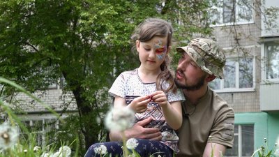 Анатолій Ющенко з дочкою Анатолій Ющенко з дочкою