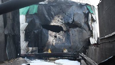 На Миколаївщині внаслідок обстрілу російських військ загорівся об’єкт інфраструктури На Миколаївщині внаслідок обстрілу російських військ загорівся об’єкт інфраструктури