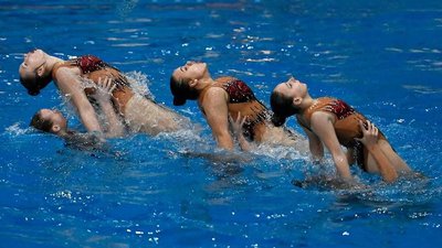 Збірна Миколаївщини завоювала бронзу на чемпіонаті України із синхронного плавання