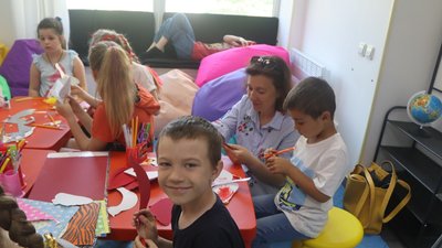 Кіно та майстер-класи. В Охтирці організовують літній відпочинок для дітей Кіно та майстер-класи. В Охтирці організовують літній відпочинок для дітей