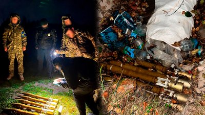 Військові правоохоронці виявили у чагарнику боєприпаси до гармати на Рівненщині
