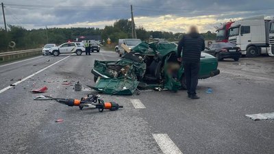 Аварія, що сталася на автодорозі Н-03 Житомир — Чернівці