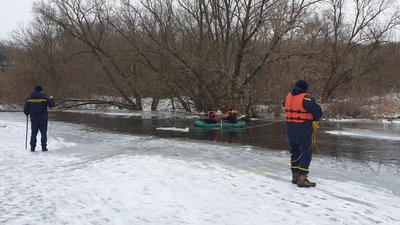 Пошуки зниклої на річці Інгулець дитини