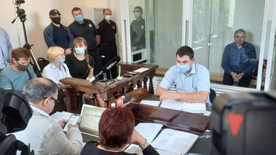 Судове засідання у справі про вбивство сімох військових Судове засідання у справі про вбивство сімох військових