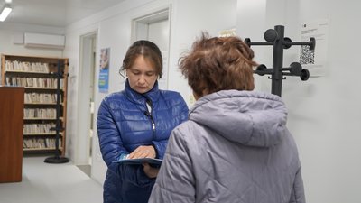 Людмила Вовк продовжує жити і працювати в Циркунах, травень 2024 року Людмила Вовк продовжує жити і працювати в Циркунах, травень 2024 року
