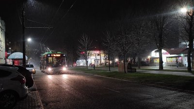 У Черкасах випав перший сніг