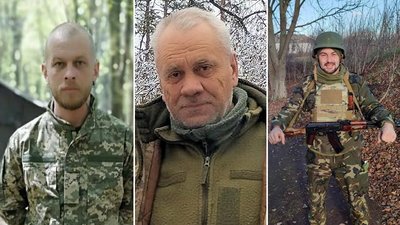 На Буковині прощаються із трьома загиблими військовими Громовим, Походжаєм та Кушніром
