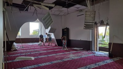 У Києві розбирають завали кримської мечеті (ФОТО)