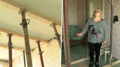 Обвал плит у Кропивницькому. Власниця квартири компенсуватиме збитки Обвал плит у Кропивницькому. Власниця квартири компенсуватиме збитки