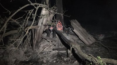 Пожежа у Дворічанському районі на Харківщині: до лікарні забрали одну людину Пожежа у Дворічанському районі на Харківщині: до лікарні забрали одну людину