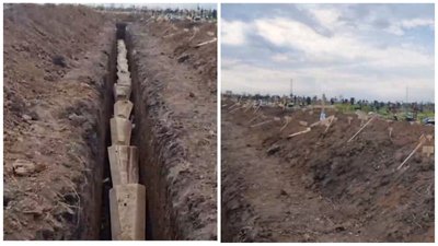 Росія сама показала братські могили в Старому Криму