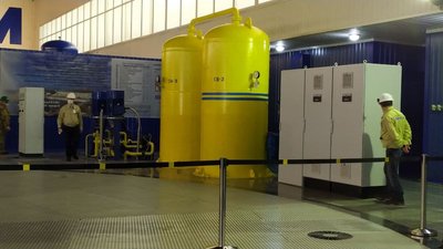 Ташлицька гідроакумулювальна електростанція. Відбувся випробувальний пуск гідроагрегату №3 Ташлицька гідроакумулювальна електростанція. Відбувся випробувальний пуск гідроагрегату №3