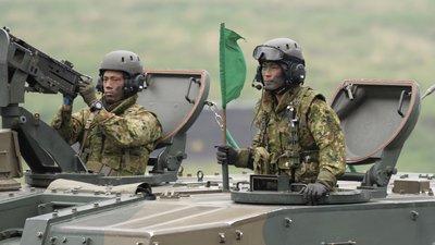 Японські армійці на навчаннях