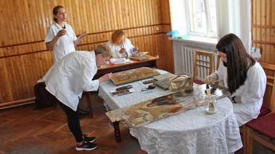 У волинському музеї У волинському музеї