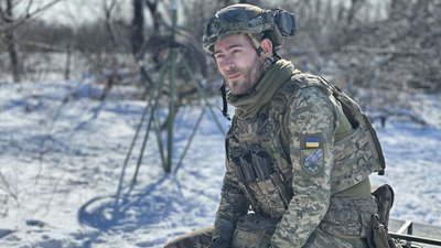 Військовослужбовець 25 окремої повітрянодесантної бригади "Гольф" Донецька область