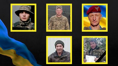 На фронті загинули п'ятеро військових з Рівненщини