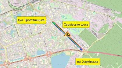 У Києві обмежать рух в Деснянському районі