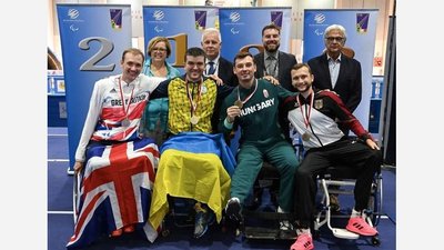 Львівські спортсмени здобули дві медалі на Кубку світу з фехтування на візках