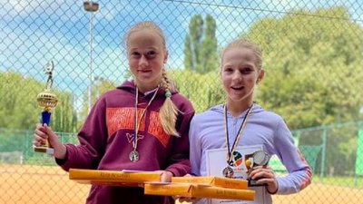 Юна сумська тенісистка здобула дві медалі на турнірі в Тернополі