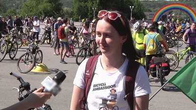 У Запоріжжі після перерви на карантин провели Велодень У Запоріжжі після перерви на карантин провели Велодень