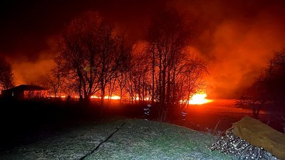 За добу на Миколаївщині виникли 16 пожеж, чотири з них — через обстріли з боку російських військових