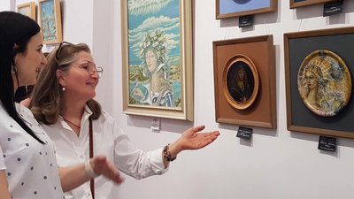 "Україно-квіткова краса": у Мукачеві відкрили творчу виставку до 30-річчя Незалежності "Україно-квіткова краса": у Мукачеві відкрили творчу виставку до 30-річчя Незалежності
