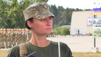 Вперше братимуть участь у параді: у Гончарівському бійці тероборони готуються до Дня Незалежності Вперше братимуть участь у параді: у Гончарівському бійці тероборони готуються до Дня Незалежності