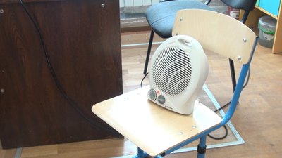 У часовоярській школі діти навчаються без опалення