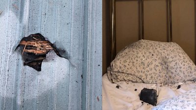 "Життя промайнуло перед очима". У будинок мешканки Канади влучив метеорит