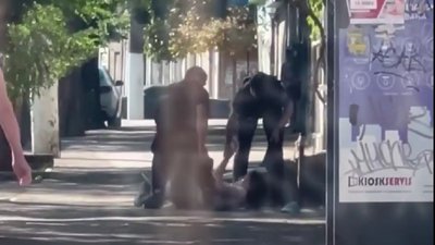 Скриншот з відео інциденту