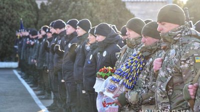 Зведений загін поліцейських Одещини вирушив у зону ООС Зведений загін поліцейських Одещини вирушив у зону ООС
