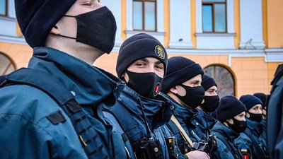 Одеські гвардійці заступили на службу в посиленому режимі Одеські гвардійці заступили на службу в посиленому режимі