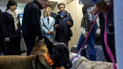 Британська принцеса Анна в Києві 30 вересня