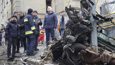 Наслідки удару по центру Харкова 5 лютого: фото