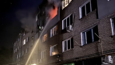 пожежа в запоріжжі, пожежа в багатоповерхівці в запоріжжі, дснс запоріжжя