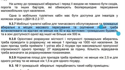 На Запоріжжі мешканці будинку виступили проти встановлення вбиральні на відстані 12 метрів На Запоріжжі мешканці будинку виступили проти встановлення вбиральні на відстані 12 метрів