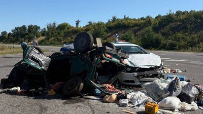 У ДТП на Черкащині пʼятеро людей отримали травми, одна — у лікарні