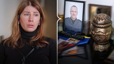 Зберігає урну з прахом чоловіка-військового, щоб поховати його вдома. Історія переселенки Сидорчук, яка живе на Буковині
