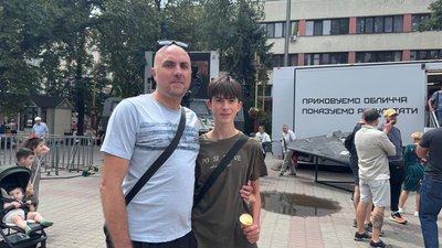 Учасник бойових дій Олександр Загірняк, син Учасник бойових дій Олександр Загірняк, син